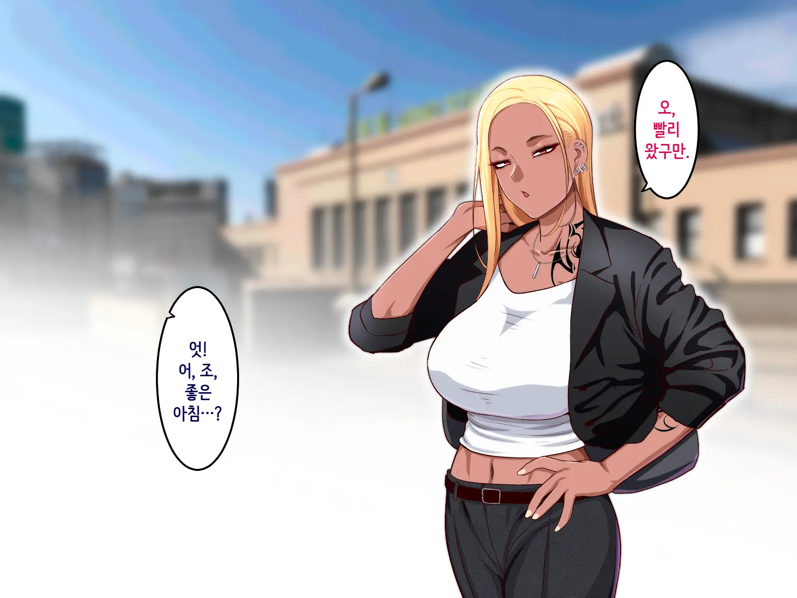 Gakuen Suppo Nikki 6 Kuro Gal To Shuumatsu Dangan Onsen Ryokou Hen _ 학원원교일기 6 흑갸루와 주말치기 온천여행편